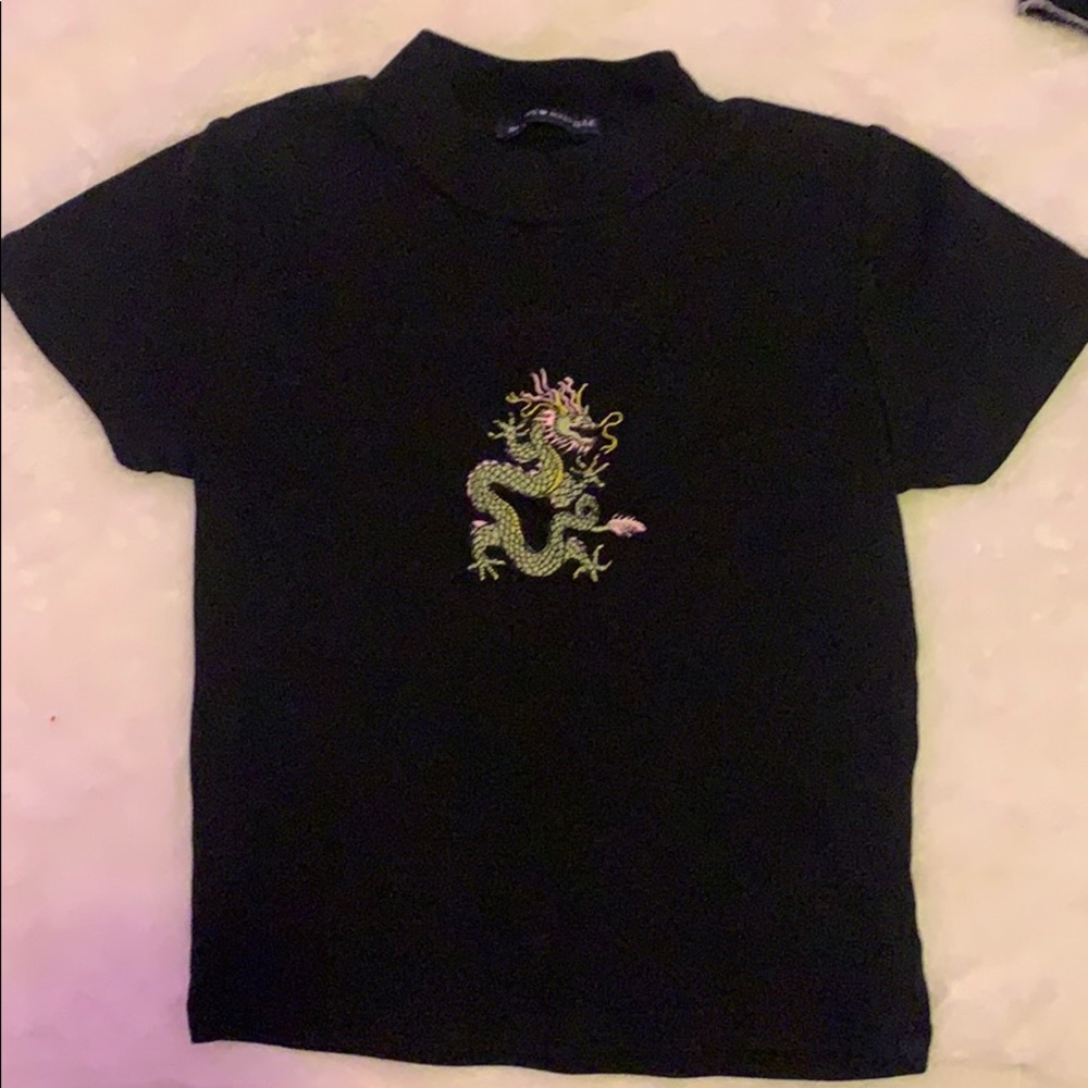 Brandy Melville black mock neck